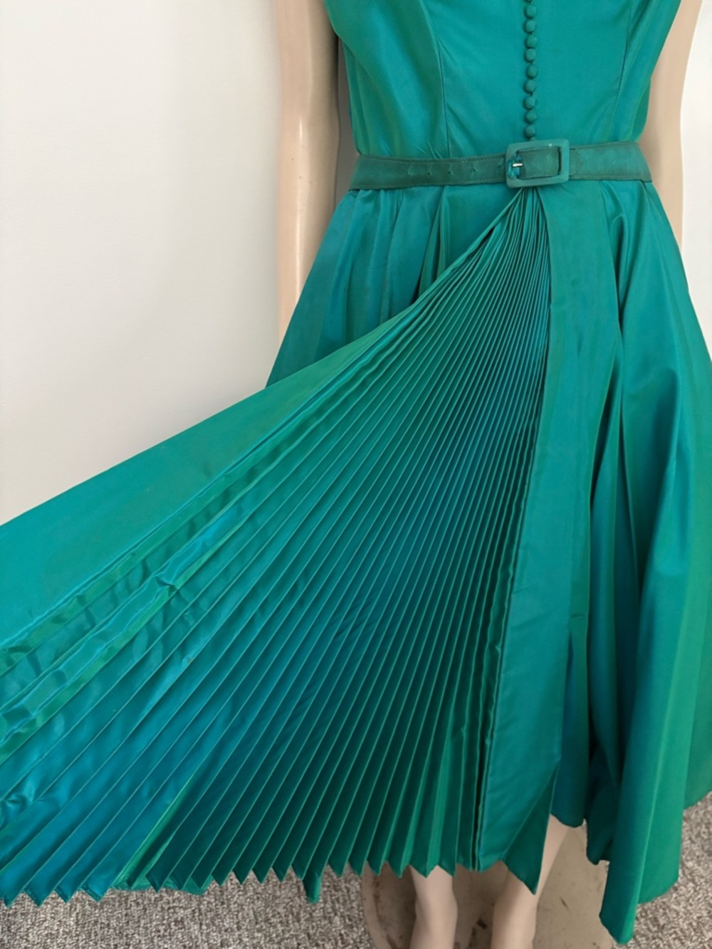 Vintage 1950s Vixen Bombshell dress Dance Original Fred Perlburg - Picture 14 of 16